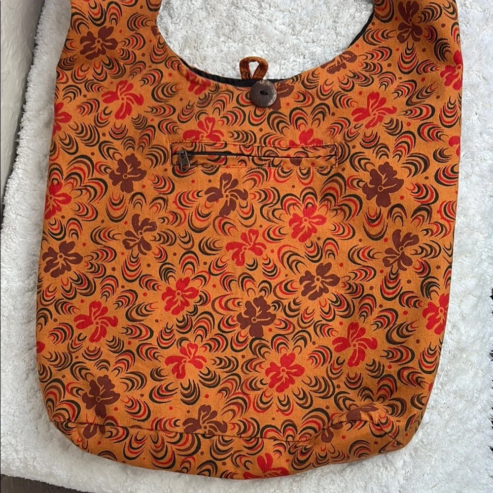 Shangri-La Nook Boho Crossbody Hobo Bag